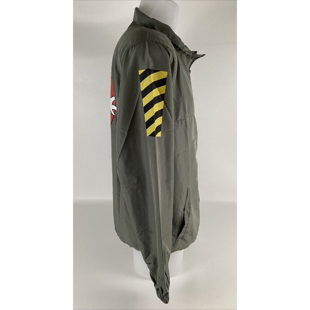Ghostbusters Windbreaker Jacket Men's Medium Lootwear Exclusive Lootcrate Zip Up - Picture 3 of 6